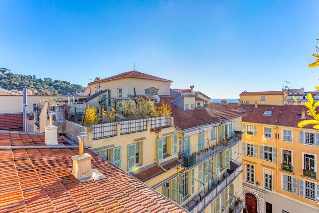#9 Opera'S Duplex Panoramic Sea View Terrace & Ac 1Min To Beach Νίκαια Εξωτερικό φωτογραφία