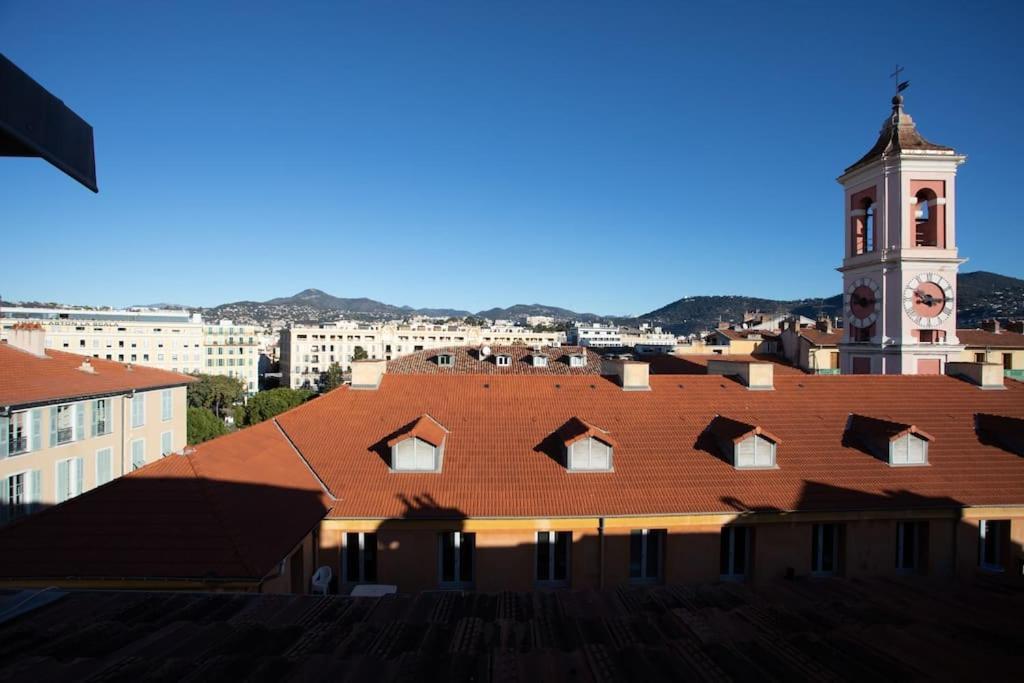 #9 Opera'S Duplex Panoramic Sea View Terrace & Ac 1Min To Beach Νίκαια Εξωτερικό φωτογραφία